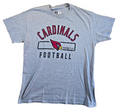 Arizona Cardinals T Shirt Mens Medium Grey NFL Football Team Apparel Tee