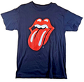 Rolling Stones T Shirt Medium M Black Tongue Logo Official 2009 Band Tee