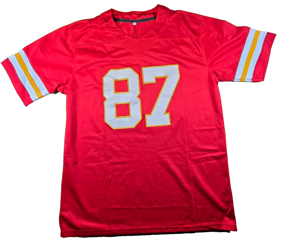 Swiftie 87 Jersey Small Red Taylor Swift Travis Kelce Chiefs Style Football