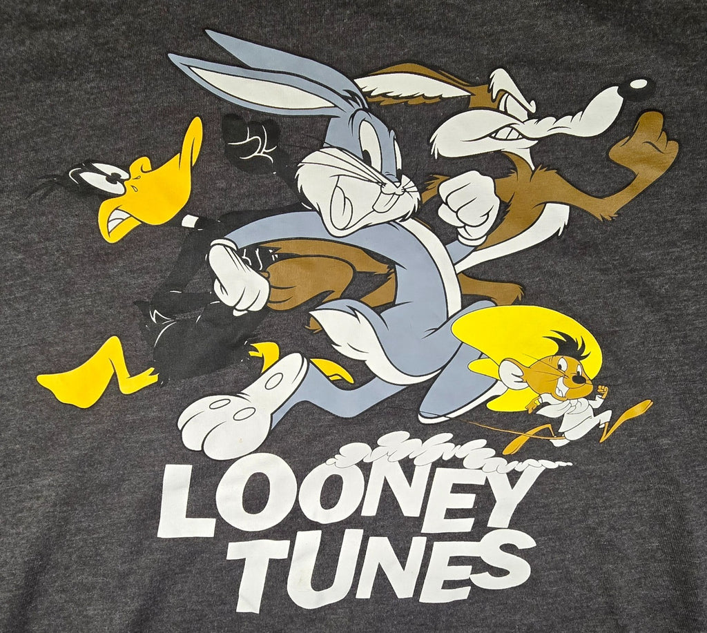 Looney Tunes T Shirt Medium M Bugs Bunny Daffy Coyote Speedy Warner Bros Tee