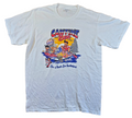 Cantine Chez Ben Granby T Shirt Medium M White Quebec Canada Cartoon Tee
