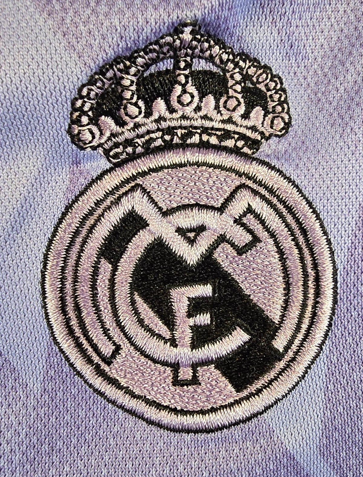 Adidas Real Madrid Jersey Purple Football Soccer Emirates Fly Better Shirt