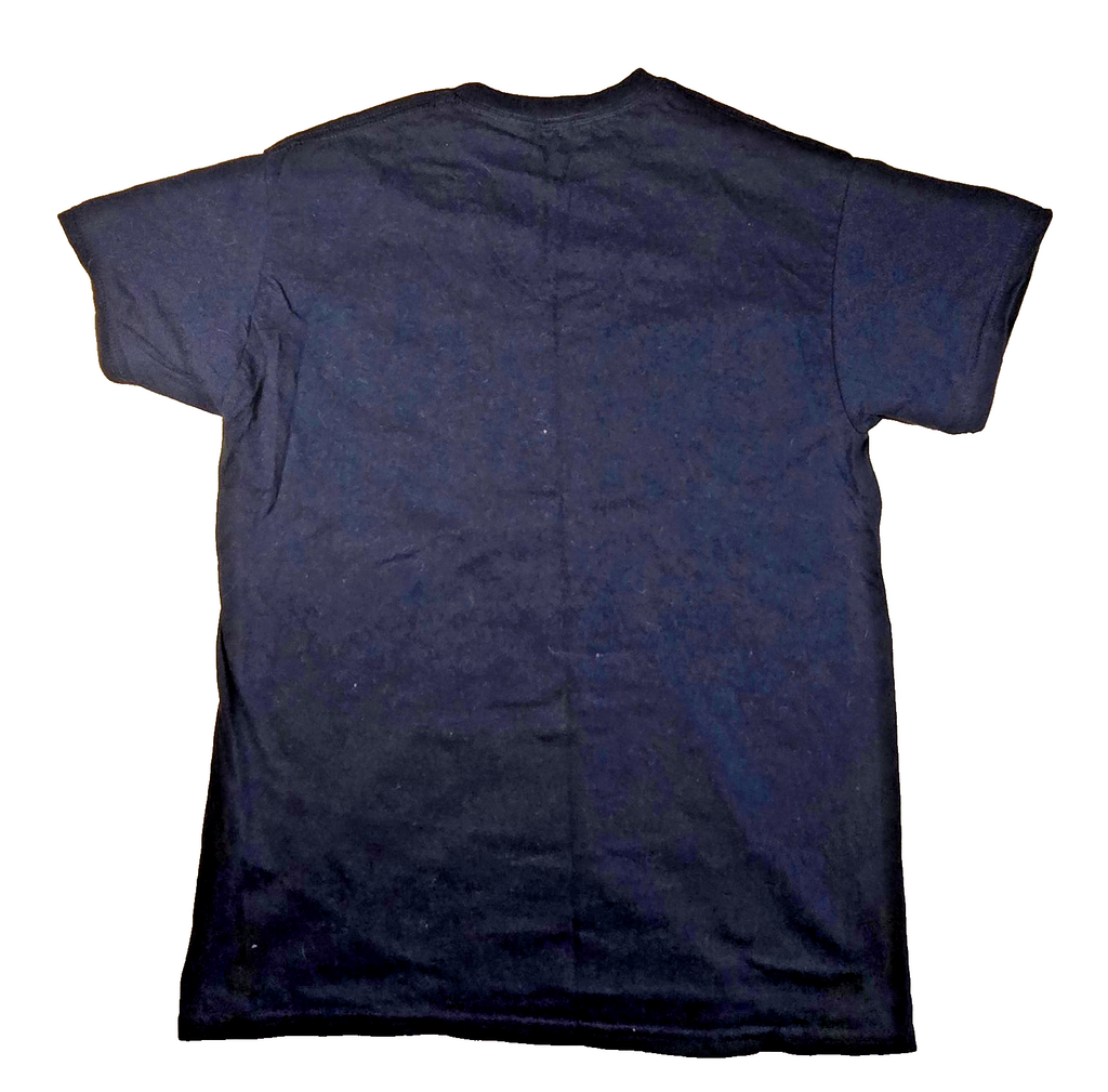 Nirvana T Shirt Small S Black Daisy Smiley Face Logo Grunge Rock Band Tee