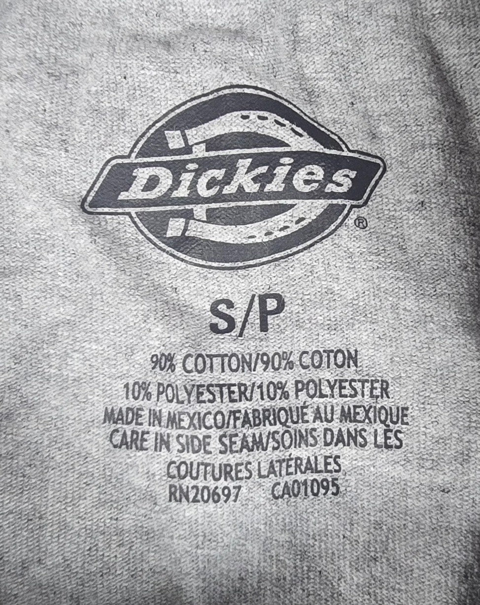 Dickies T Shirt Small Grey Workwear Pocket Tee Short Sleeve Work Casual Logo Shi