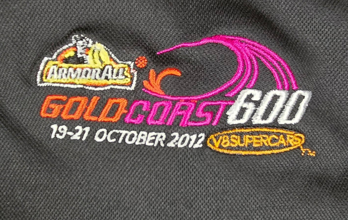 2012 V8 Supercars Gold Coast 600 Official Event Polo Shirt Motorsport Size 2XL