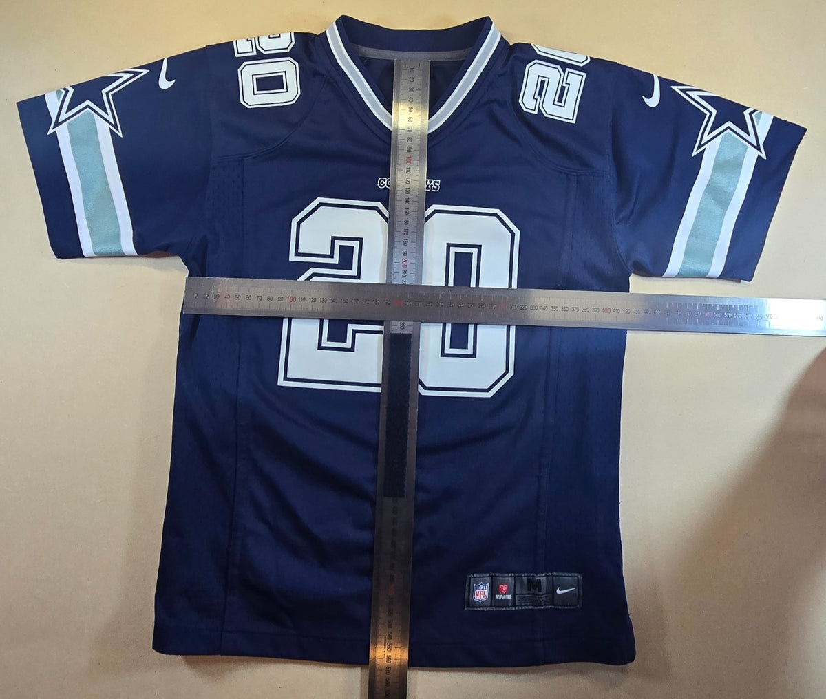 Nike Dallas Cowboys Tony Pollard #20 NFL Jersey Youth Medium M Navy