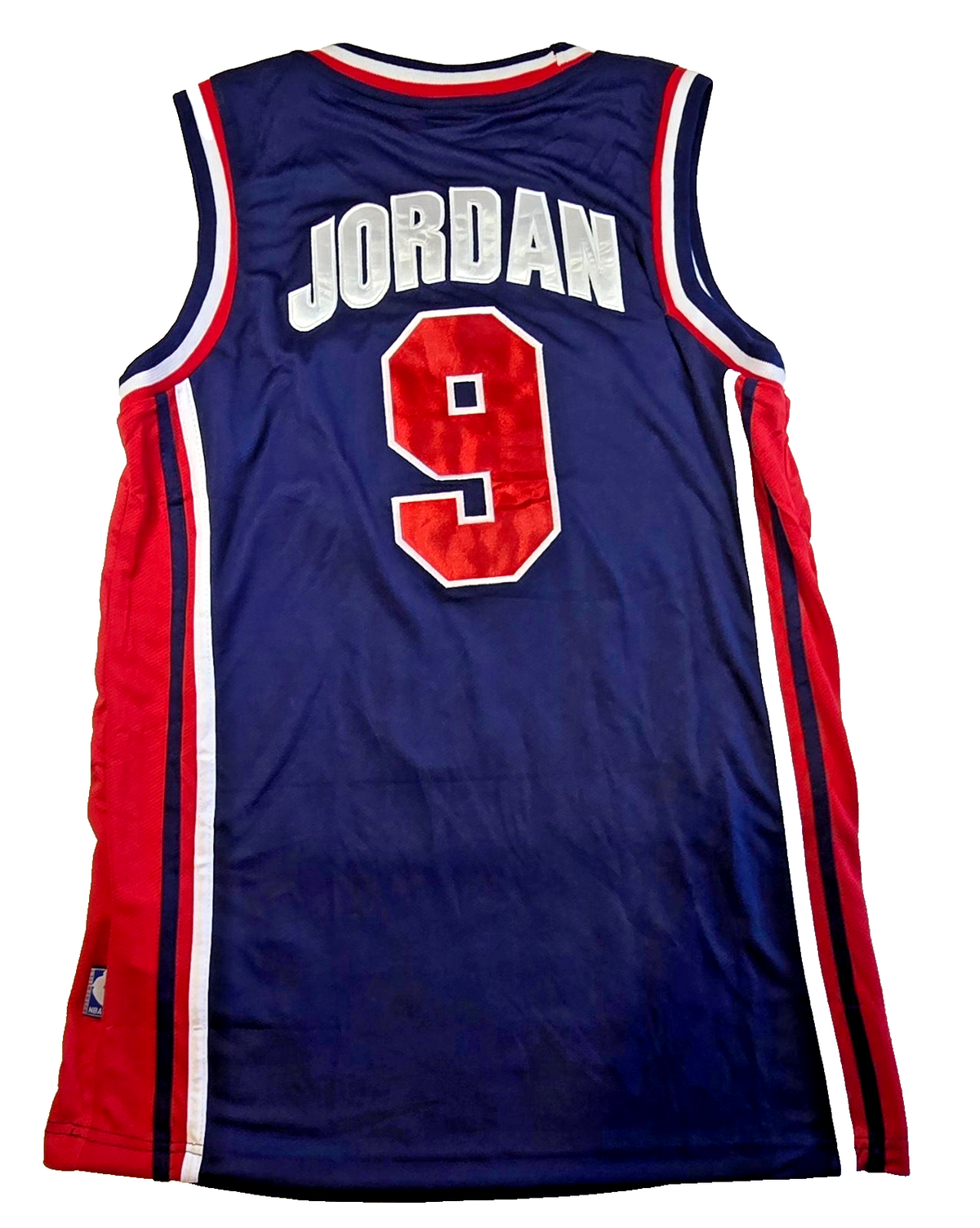 Nike USA Basketball Jersey #9 Mens Large L Blue Red Team USA NBA Style