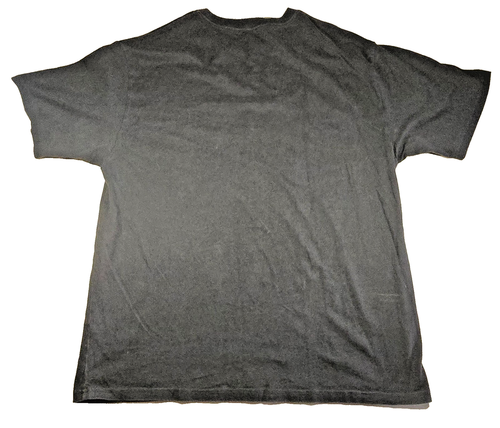 LSKD Black XXXL T-Shirt Blackout Logo Oversized Gym Training Streetwear Tee 3XL