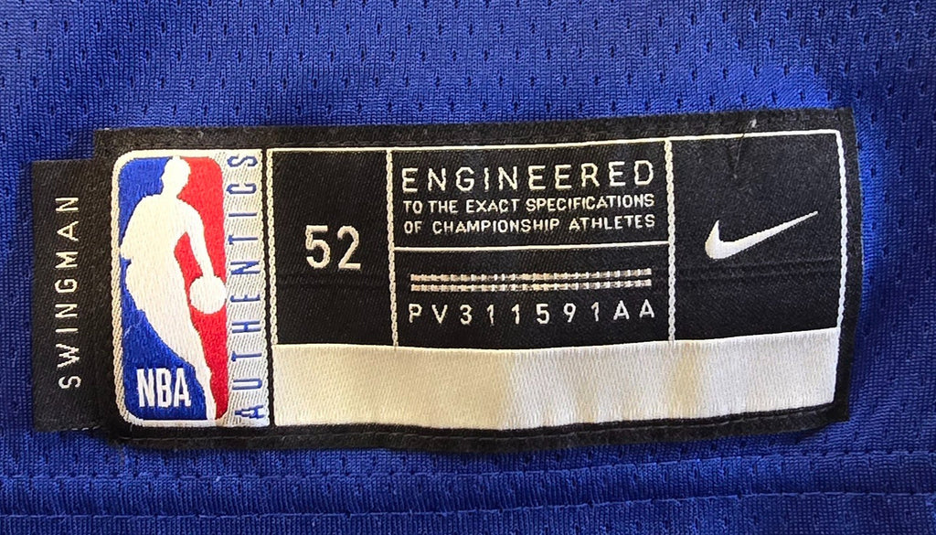 LA Clippers Kawhi Leonard #2 Nike NBA Basketball Jersey Blue Size 52