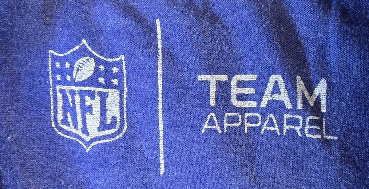 NFL London Games 2018 T Shirt Blue Seahawks Raiders Eagles Jaguars Approx XL