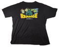 Rampage Midway Classic Arcade T-Shirt Mens XL Black Retro Gaming 100% Cotton