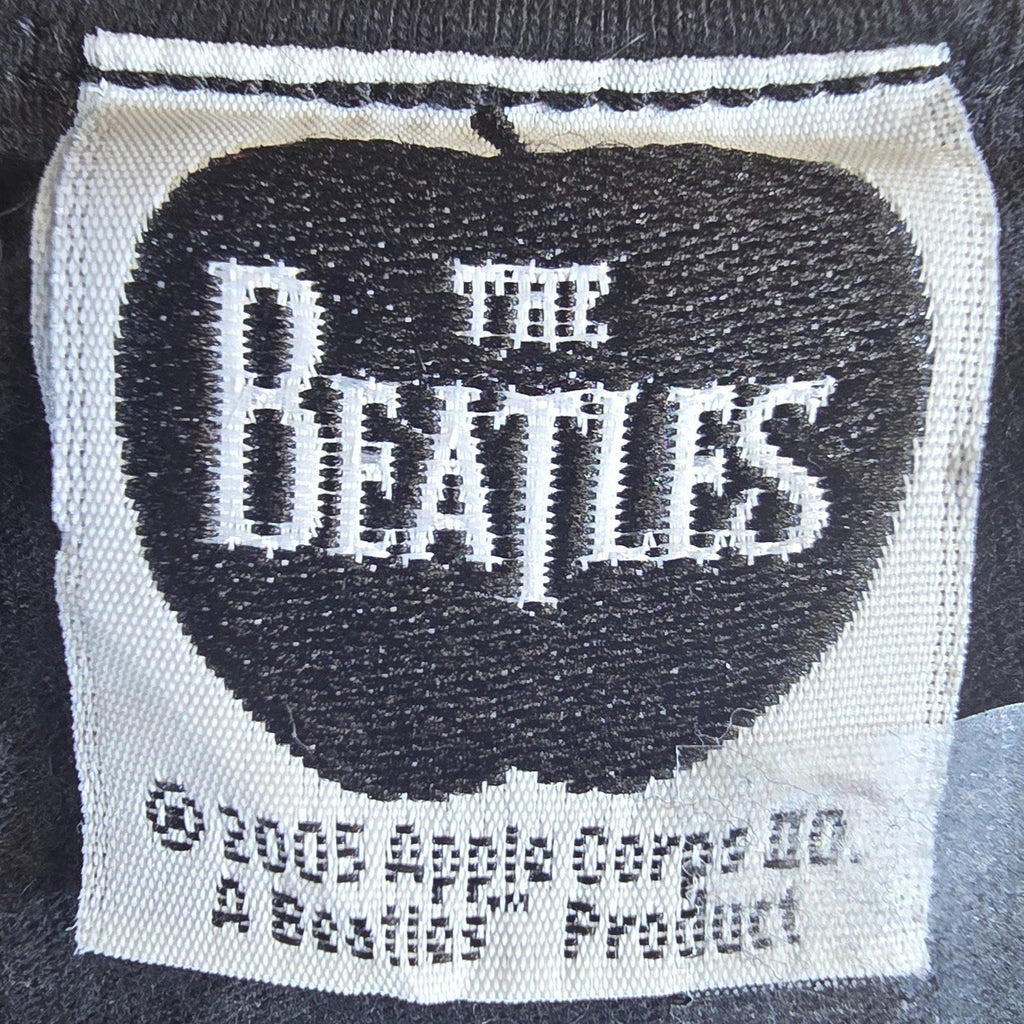 Vintage 2005 The Beatles Abbey Road T Shirt Black Classic Rock Band Musi Tee S/M
