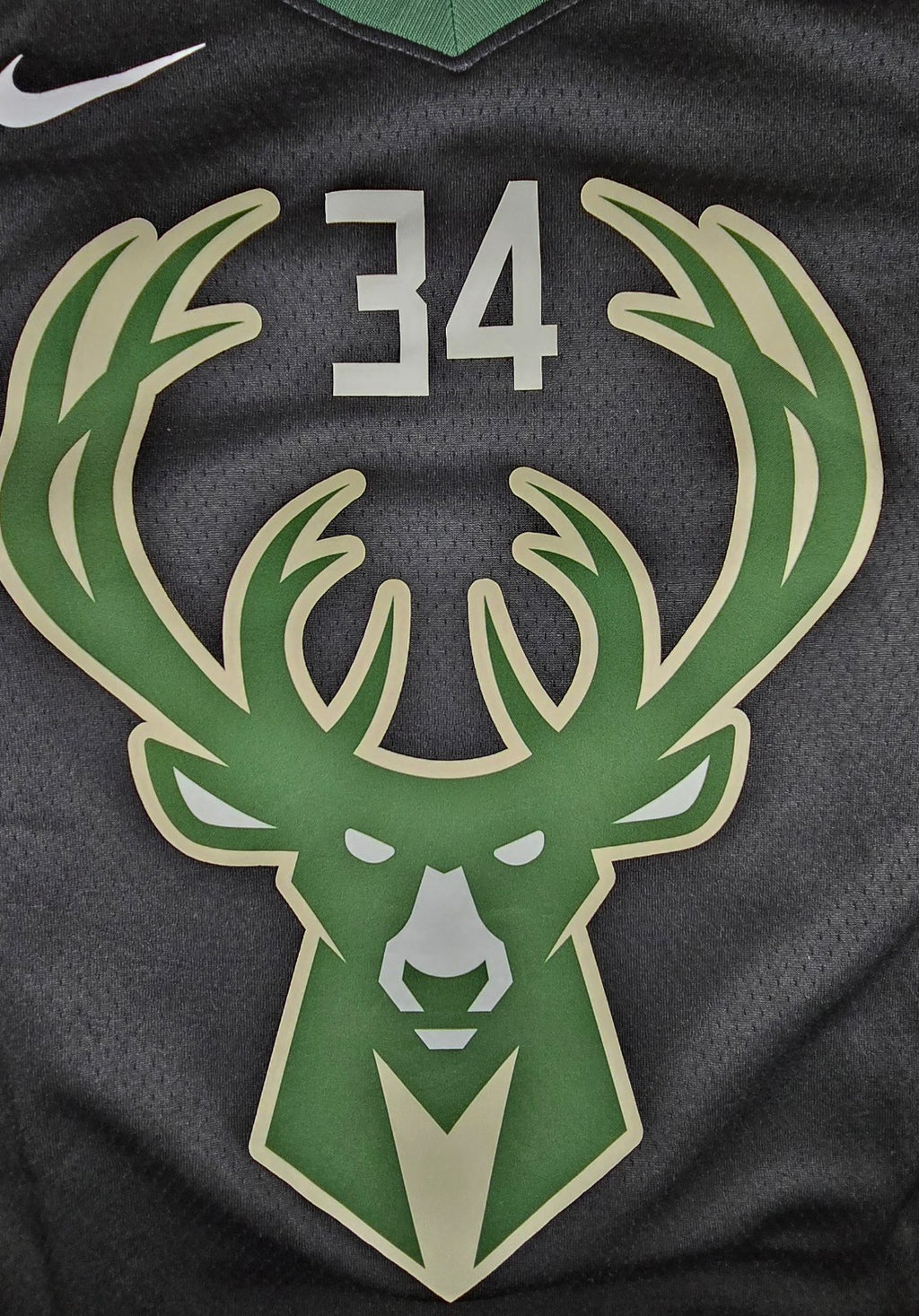 Nike NBA Milwaukee Bucks Giannis Antetokounmpo #34 Basketball Jersey Size 40