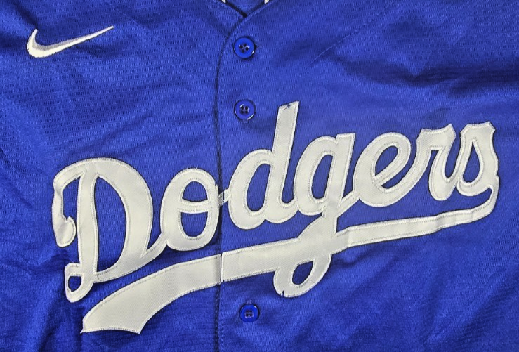Mookie Betts #50 LA Dodgers Nike Jersey MLB Baseball Los Angeles Blue Small