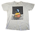 Fortnite T Shirt Large L White Durr Burger Moon Gaming Epic Games Graphic Tee