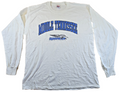 Middle Tennessee Blue Raiders T Shirt XL White Dodger Long Sleeve College Tee