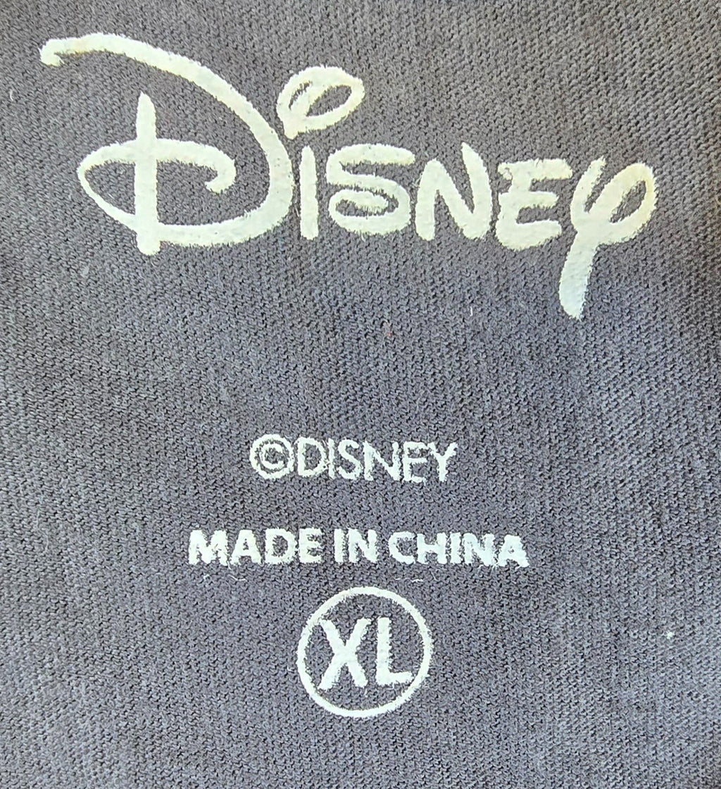 Disney Grumpy Dad T Shirt XL Grey Seven Dwarfs Warning Funny Fathers Graphic Tee