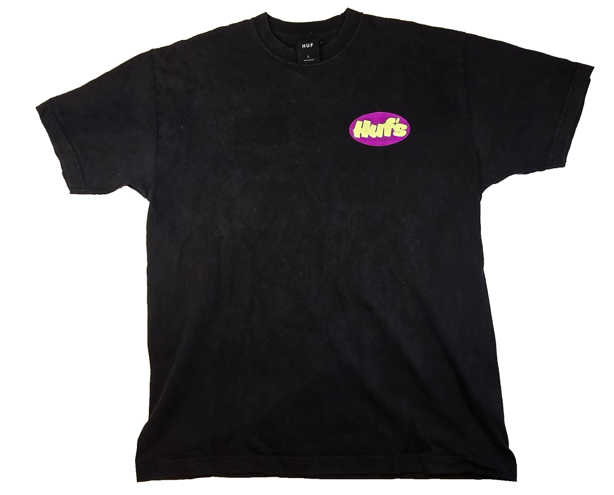 Huf's Liquorland Classic Mens Tee . Size Large.