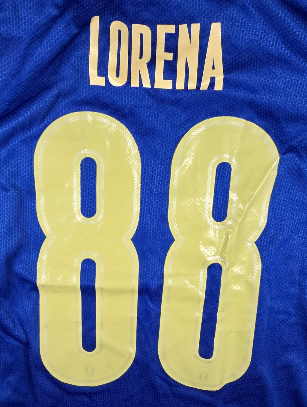 Puma Italy Italia Football Jersey Lorena 88 UEFA Euro 2020 Champions Womens XL