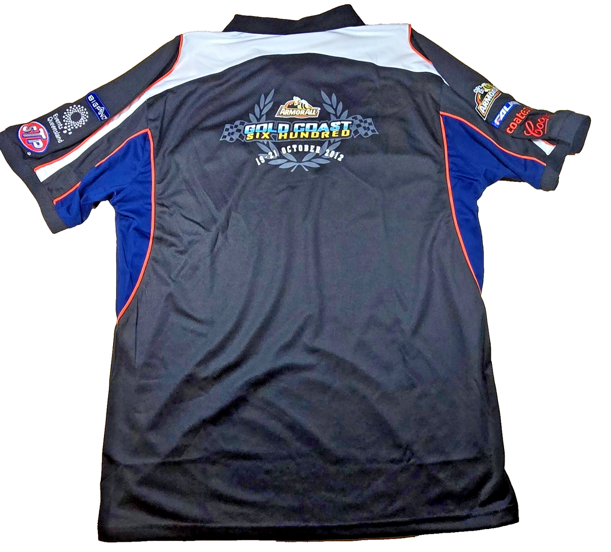 2012 V8 Supercars Gold Coast 600 Official Event Polo Shirt Motorsport Size 2XL