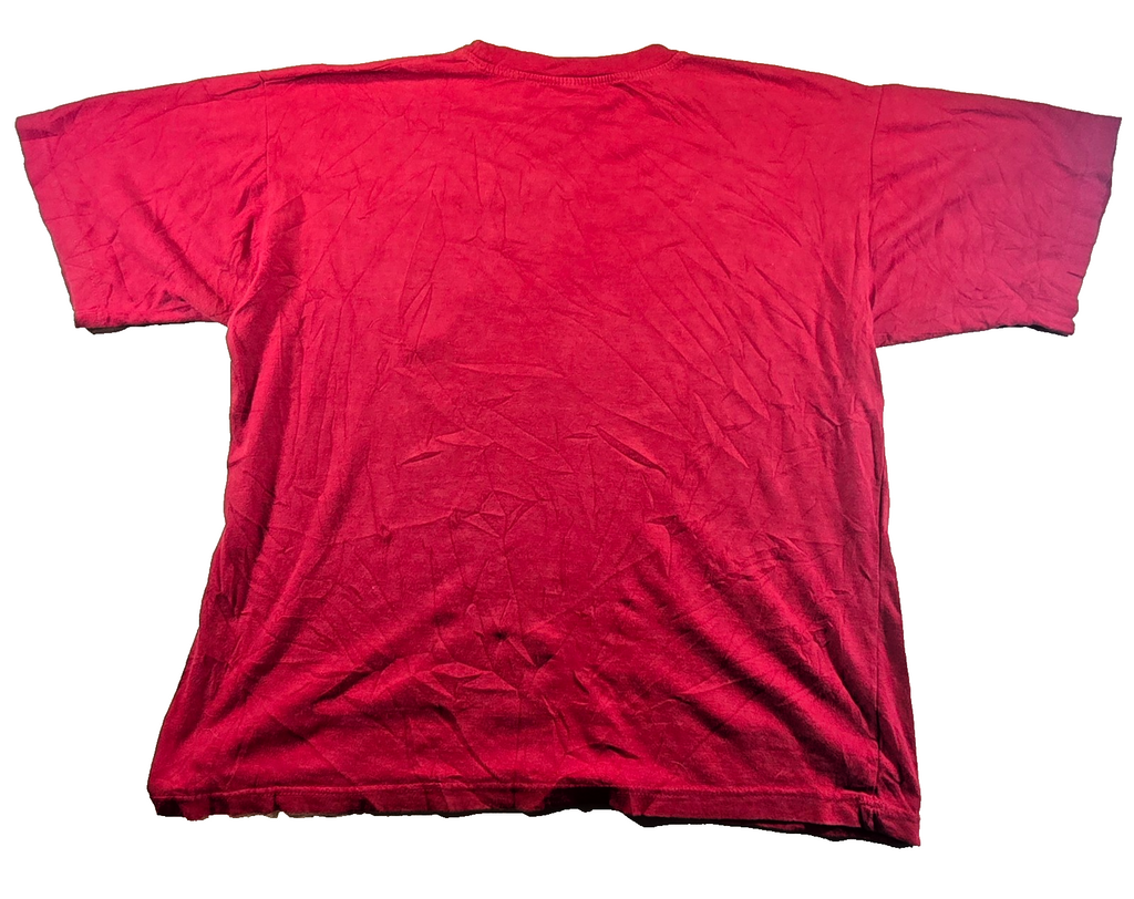 Merry Beach T Shirt XL Size 20 Red Gooses Australia Surf 100% Cotton Vintage