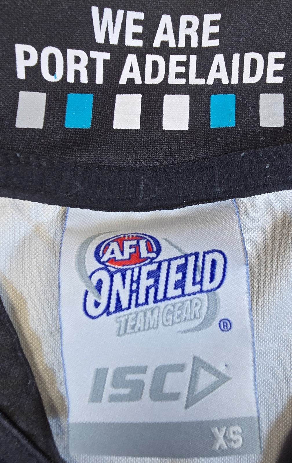 Port Adelaide Power Signed AFL Jersey XS ISC Onfield Team Guernsey Autographed