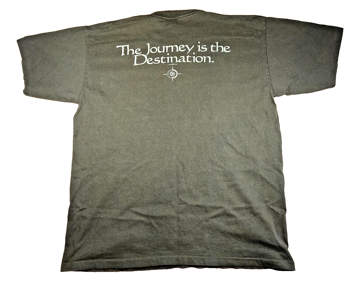 Vintage Tip-A-Canoe Harpeth River T Shirt Large USA Made Canoe Outdoor Graphic T