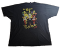 Men's The B-52s Dia De Los Muertos 2018 Skulls Graphic Print Black T-Shirt XXL