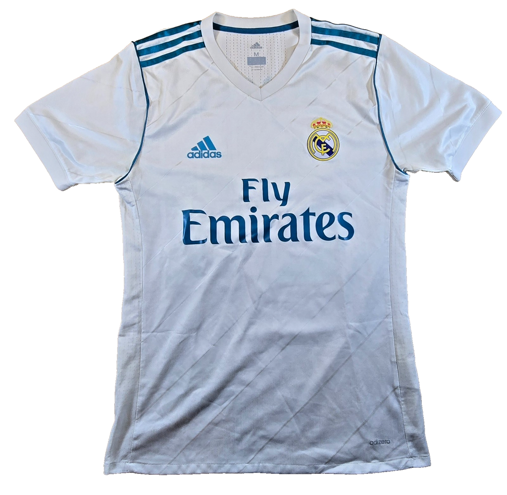 Real Madrid Adidas Adizero Jersey Medium M Blacky #24 Fly Emirates Football