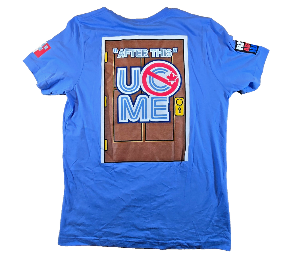 WWE John Cena Farewell Tour 2025 Toronto T Shirt Large L Authentic Wrestling