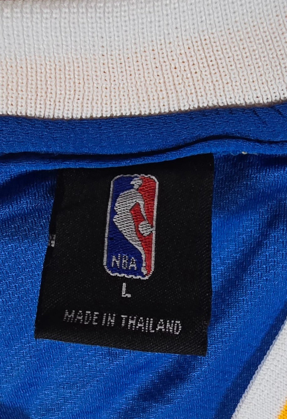 Stephen Curry #30 Golden State Warriors Nike NBA Jersey Mens Large Blue Basketba