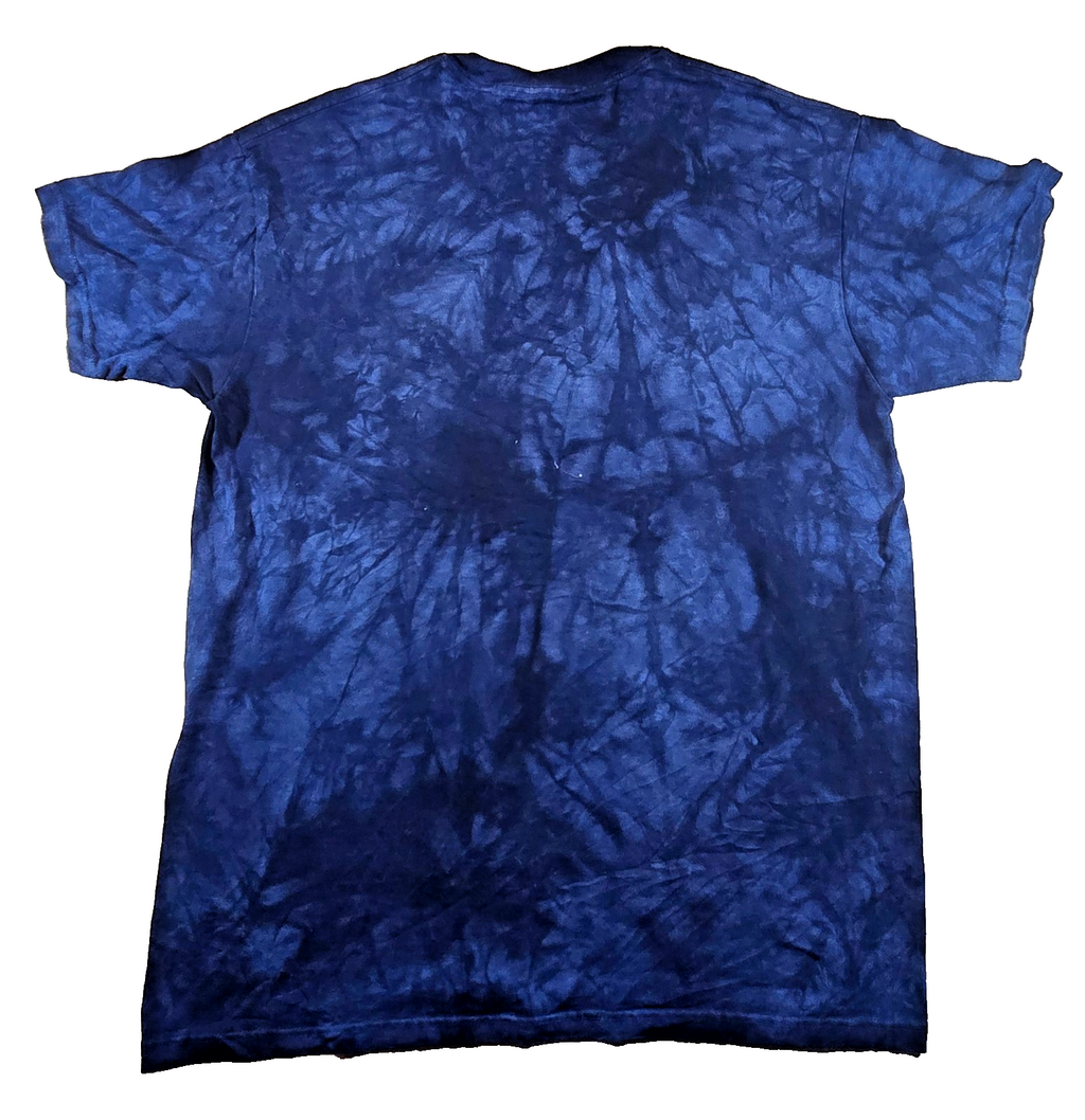 The Mountain Obama T Shirt Large Blue Lion Fantasy Graphic Tie Dye 2016 USA