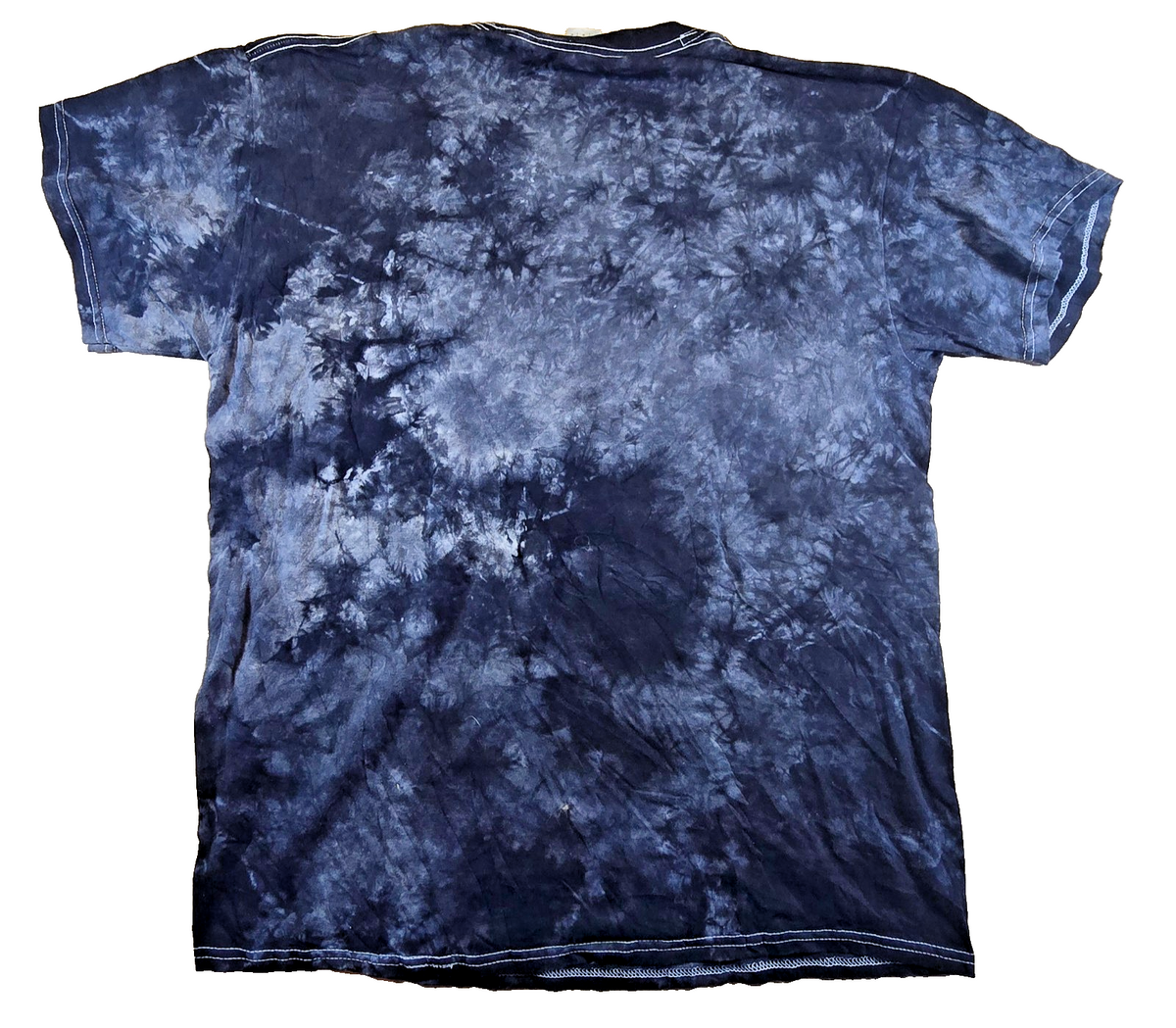 California Good Vibes T Shirt Large L Gildan Tie Dye Bear Sunflower Graphic