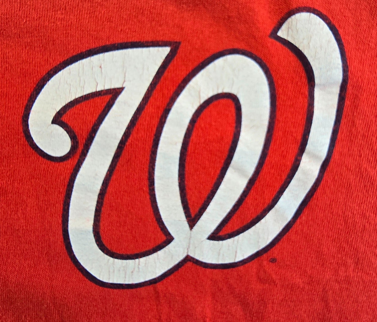 Washington Nationals Stephen Strasburg 37 T Shirt Large Red MLB Majestic Basebal
