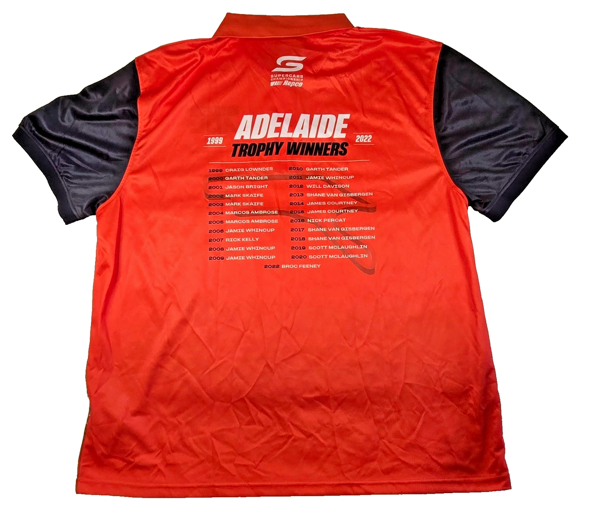 VAILO Adelaide 500 2023 Supercars Polo Shirt Men 2XL Official Motorsport NWT