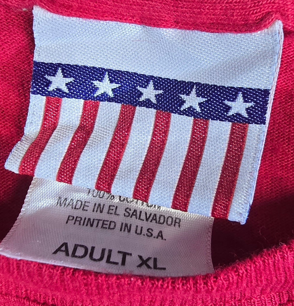 USA United States Of America T Shirt XL Red Bald Eagle Patriotic American Tee