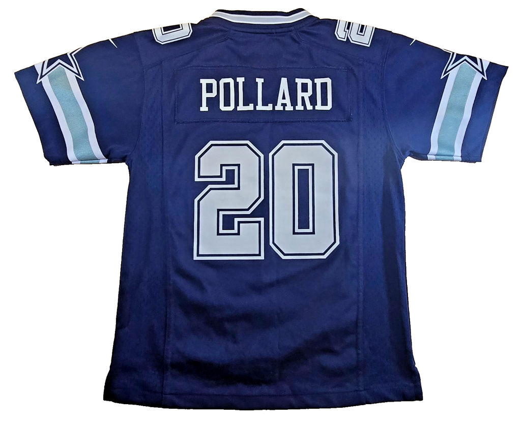 Nike Dallas Cowboys Tony Pollard #20 NFL Jersey Youth Medium M Navy